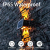 APLIQUE SOLAR BIDIRECCIONAL 6 LEDS LUZ CALIDA X 2 UNIDADES