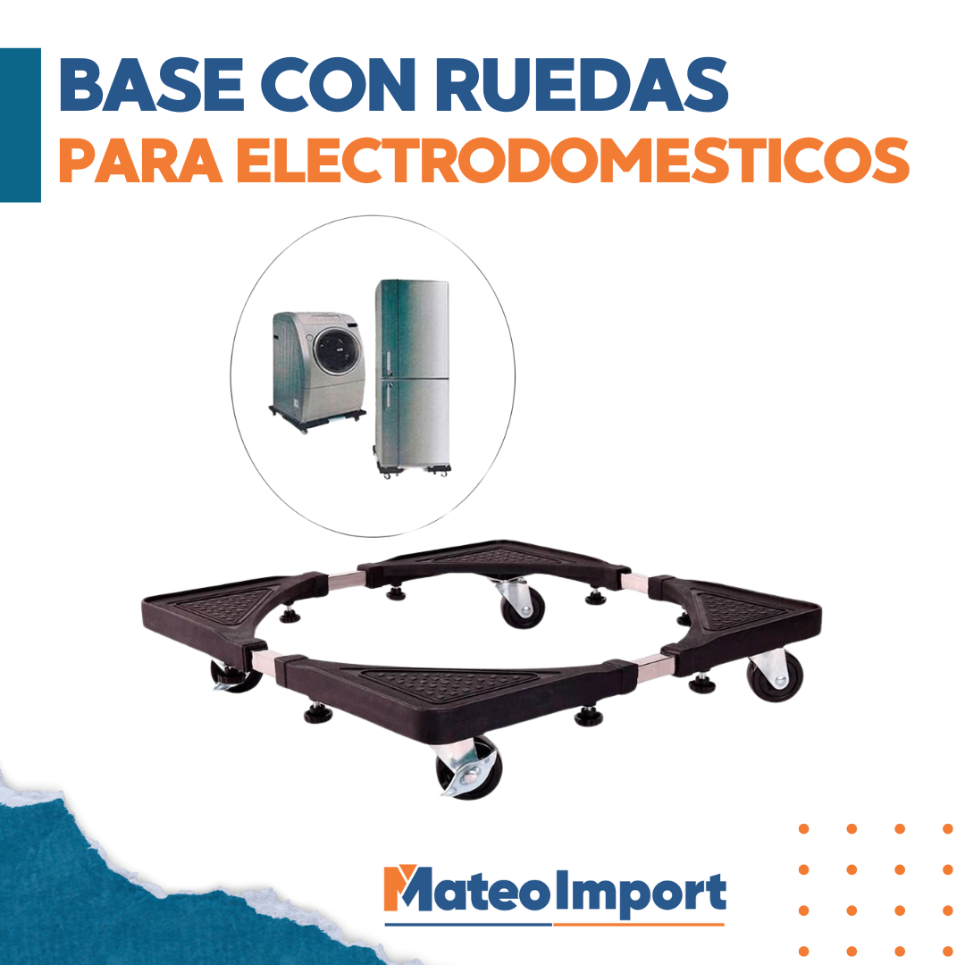 BASE CON RUEDAS PARA ELECTRODOMESTICOS