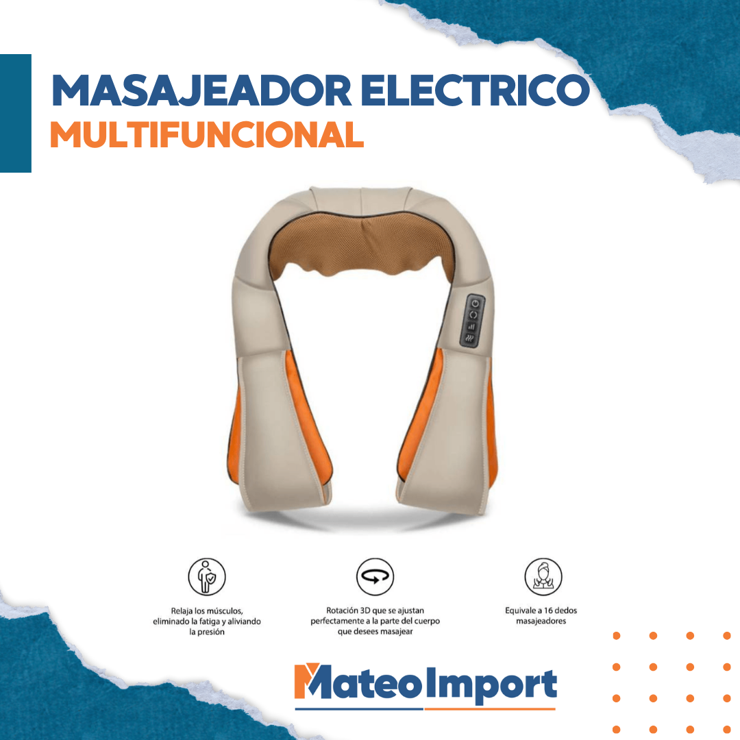 MASAJEADOR ELECTRICO MULTIFUNCIONAL