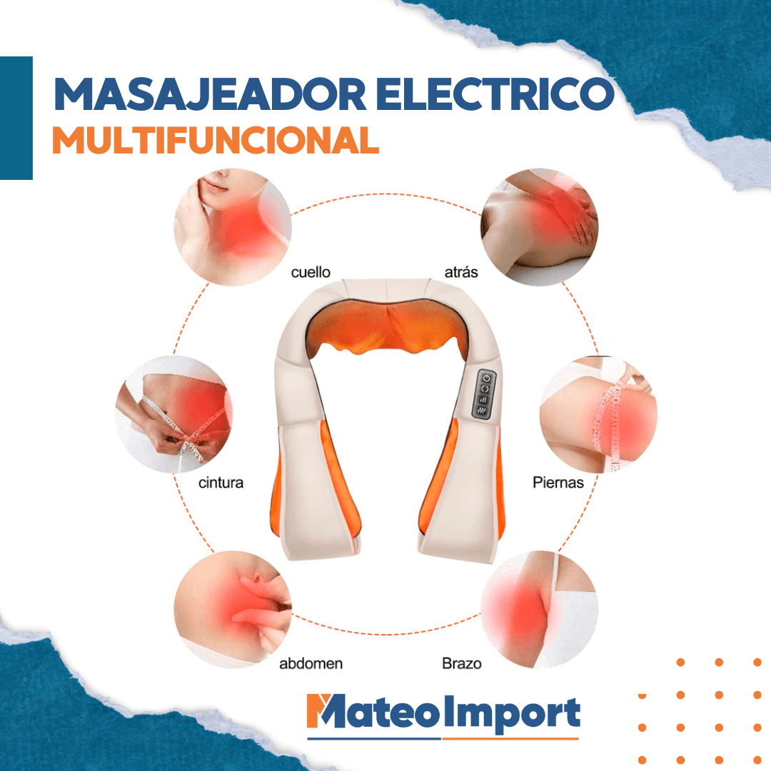 MASAJEADOR ELECTRICO MULTIFUNCIONAL