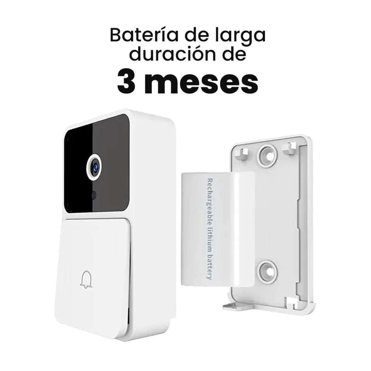 TIMBRE CON CAMARA INTELIGENTE WIFI