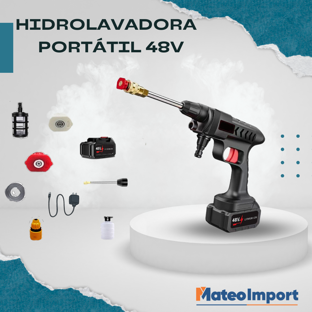 HIDROLAVADORA PORTATIL 48V